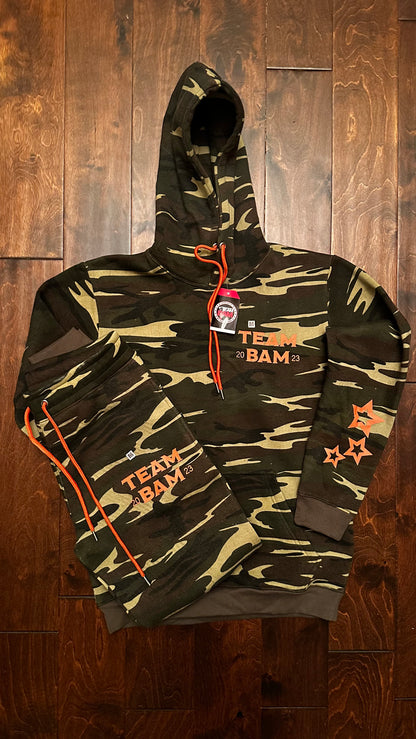 Team BAM Camo Hoodie Set (Limited Drop)