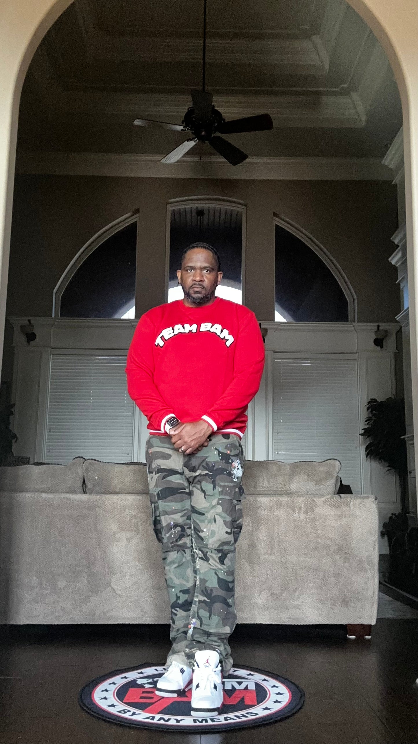 Team BAM's Heart Month Crewneck